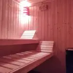 Sauna v privátním wellness IBEX Kozlovice